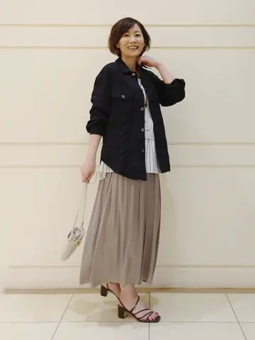 自由区 L maruri コーディネート画像