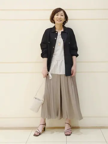 自由区 L maruri コーディネート画像