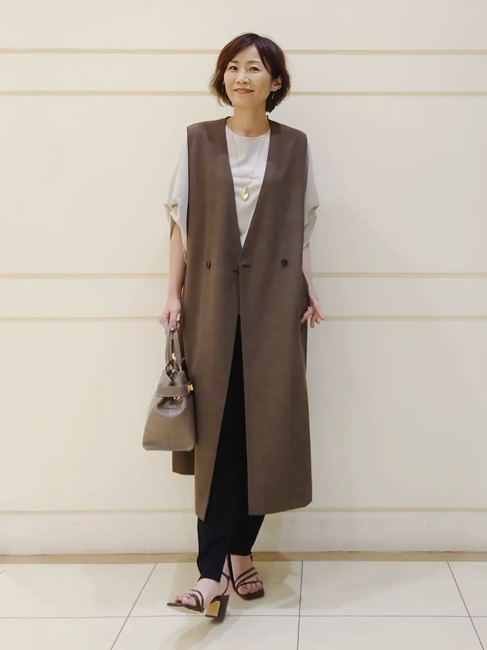 自由区 L maruri コーディネート画像