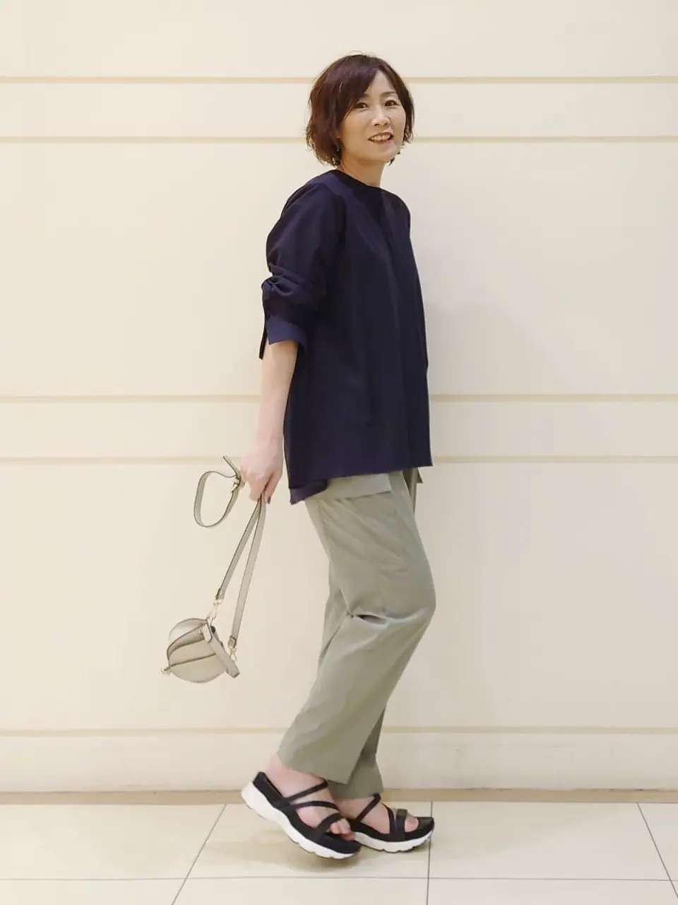 自由区 L maruri コーディネート画像