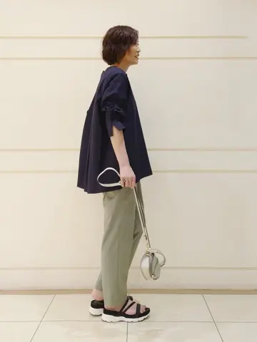 自由区 L maruri コーディネート画像