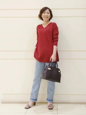 自由区 L maruri コーディネート画像