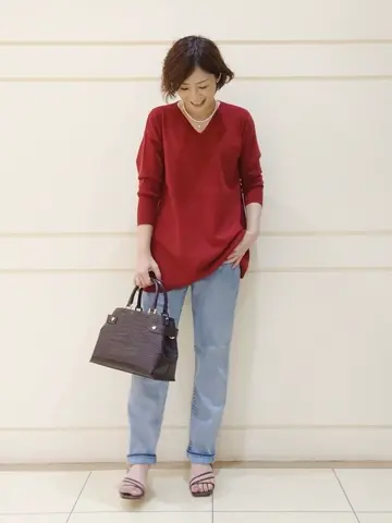 自由区 L maruri コーディネート画像