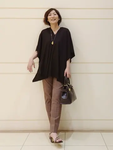 自由区 L maruri コーディネート画像