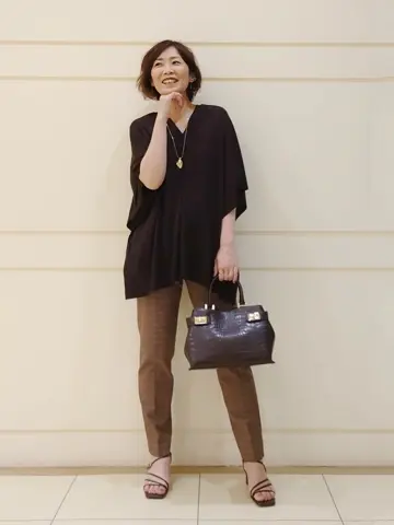 自由区 L maruri コーディネート画像