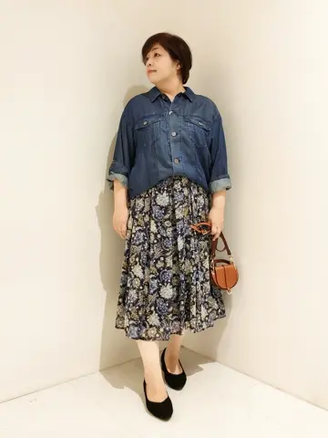 自由区 L 中村 コーディネート画像