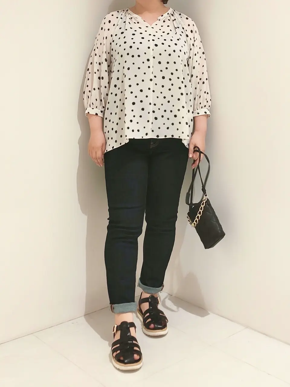 自由区 L 中村 コーディネート画像