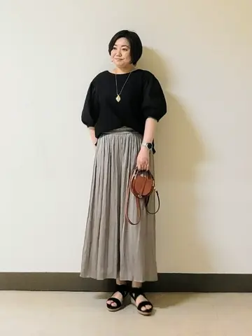 自由区 L 宇野 コーディネート画像