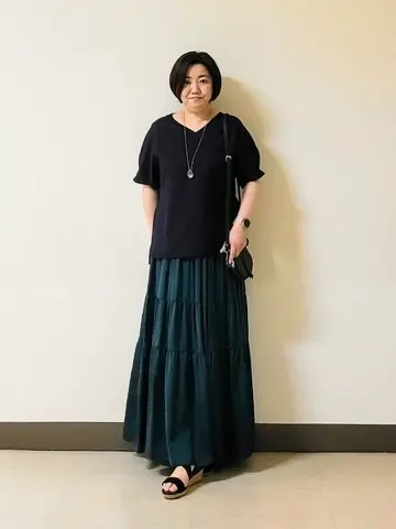 自由区 L 宇野 コーディネート画像