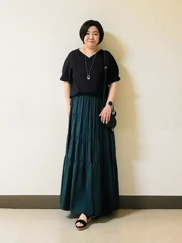 自由区 L 宇野 コーディネート画像