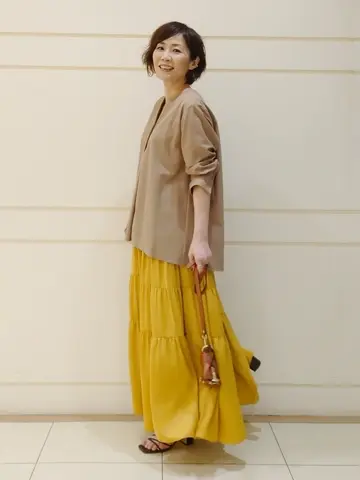 自由区 L maruri コーディネート画像