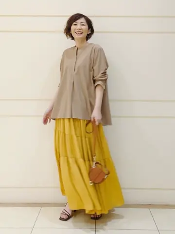 自由区 L maruri コーディネート画像