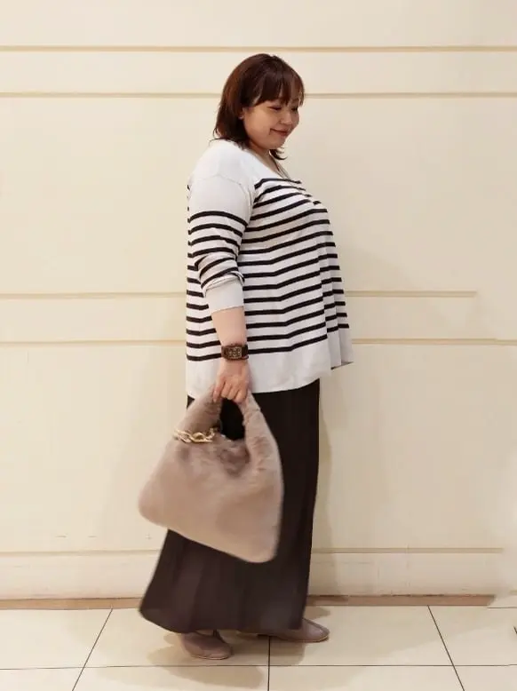 自由区 L 藤原 コーディネート画像