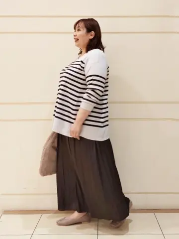 自由区 L 藤原 コーディネート画像