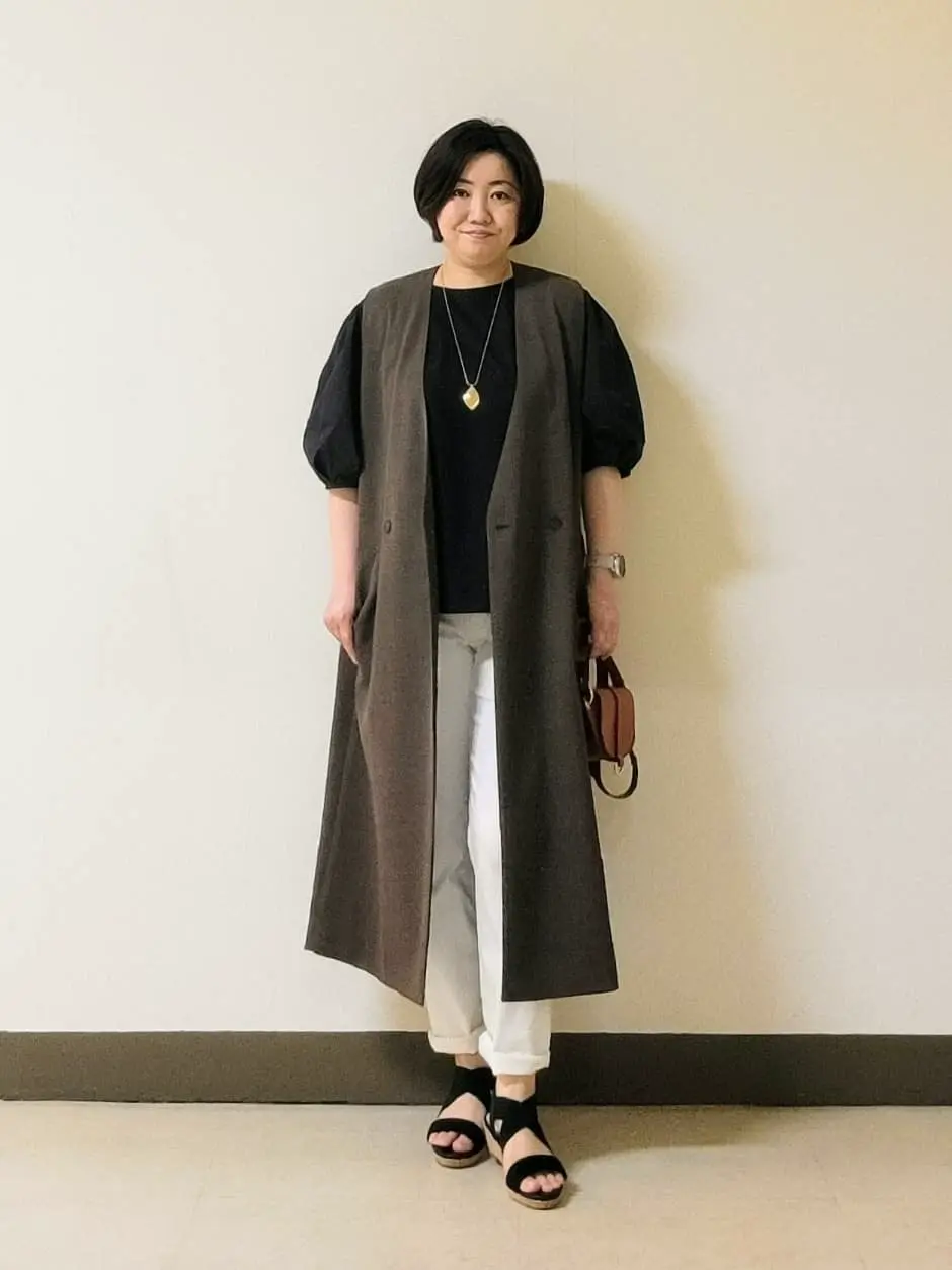 自由区 L 宇野 コーディネート画像