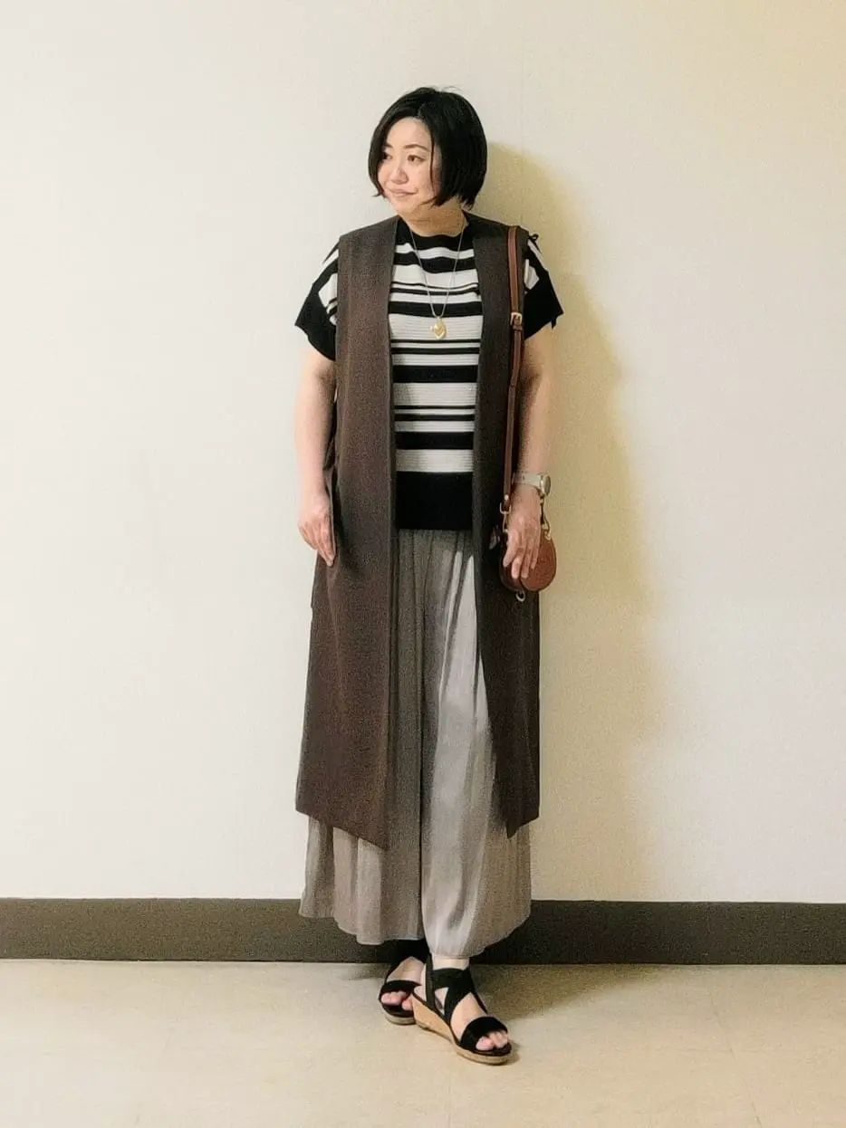 自由区 L 宇野 コーディネート画像