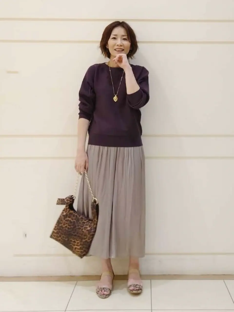 自由区 L maruri コーディネート画像