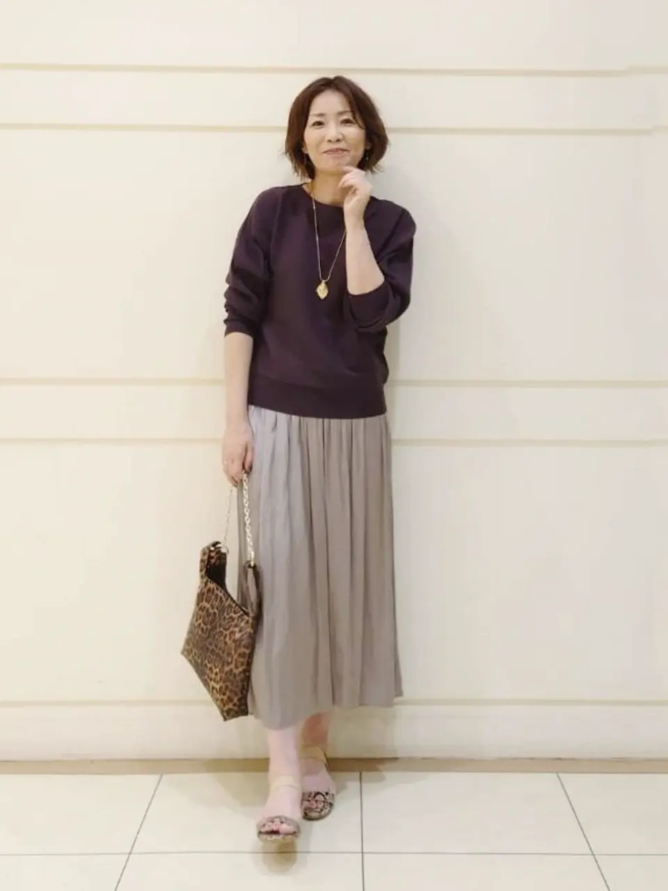 自由区 L maruri コーディネート画像