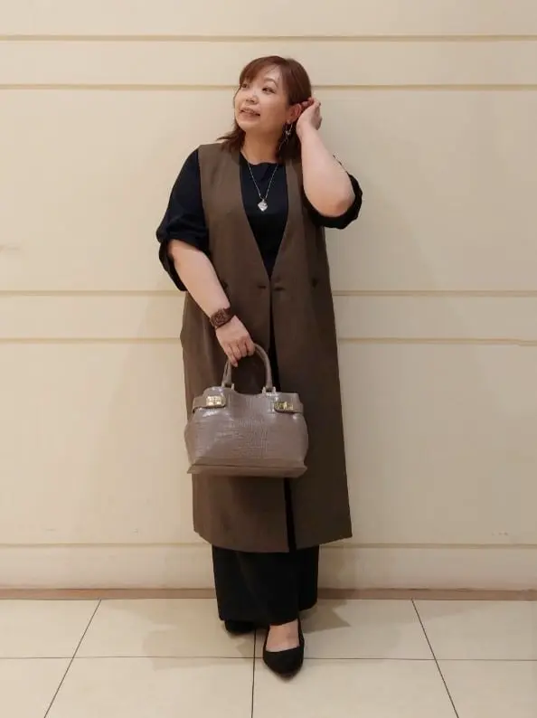 自由区 L 藤原 コーディネート画像