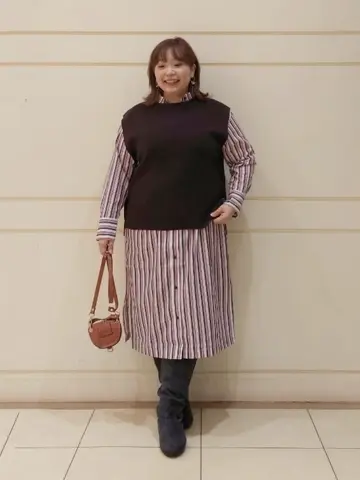 自由区 L 藤原 コーディネート画像