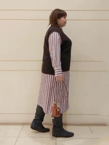 自由区 L 藤原 コーディネート画像