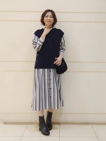 自由区 L maruri コーディネート画像