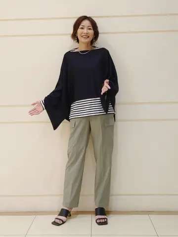 自由区 L maruri コーディネート画像