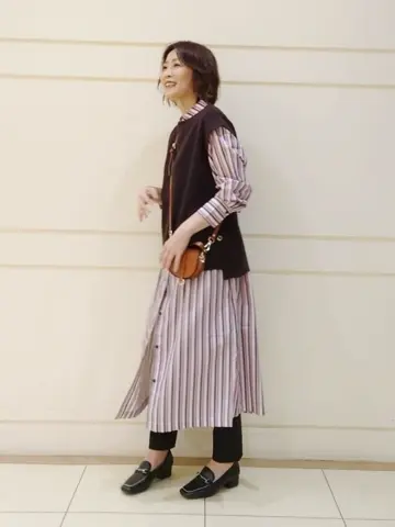 自由区 L maruri コーディネート画像