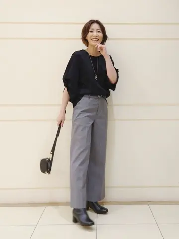 自由区 L maruri コーディネート画像