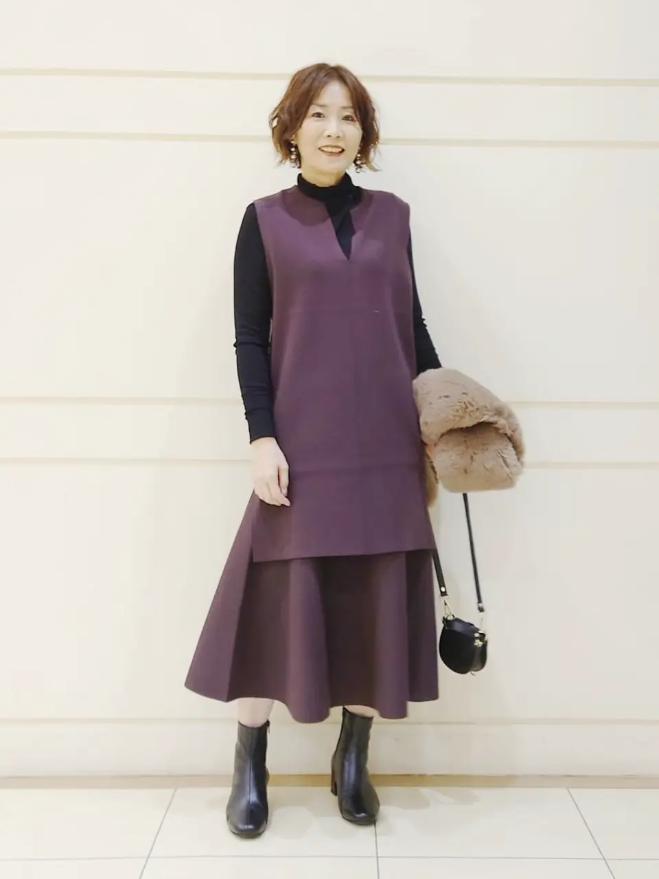 自由区 L maruri コーディネート画像