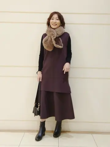 自由区 L maruri コーディネート画像