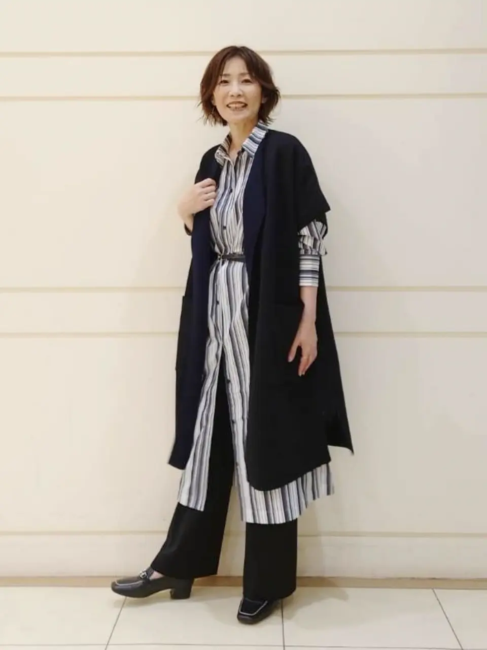 自由区 L maruri コーディネート画像