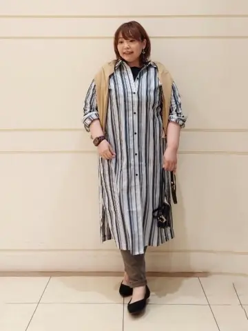 自由区 L 藤原 コーディネート画像