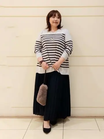 自由区 L 藤原 コーディネート画像