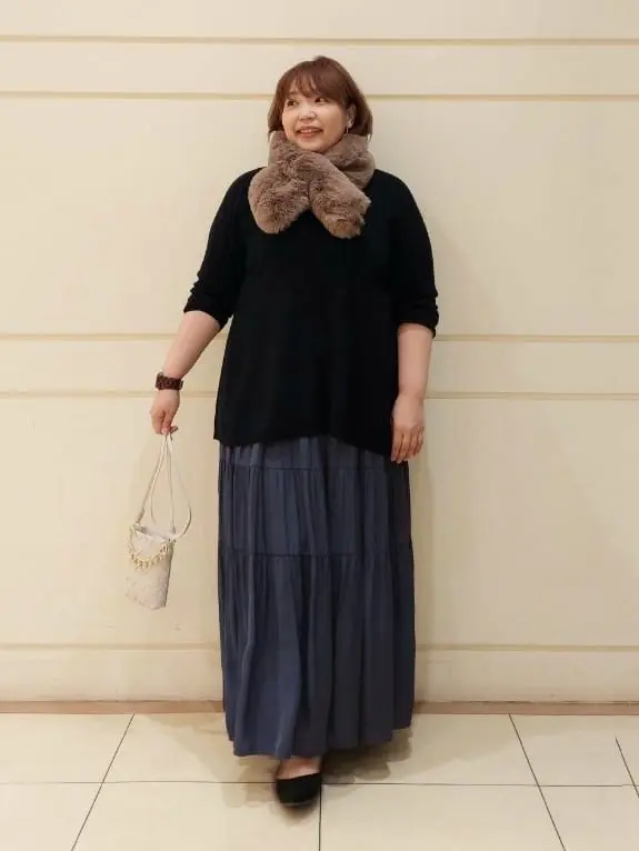 自由区 L 藤原 コーディネート画像