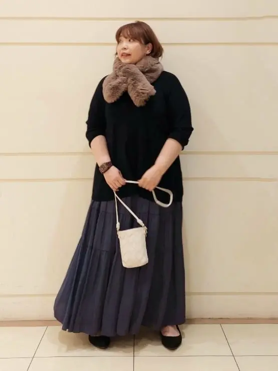 自由区 L 藤原 コーディネート画像