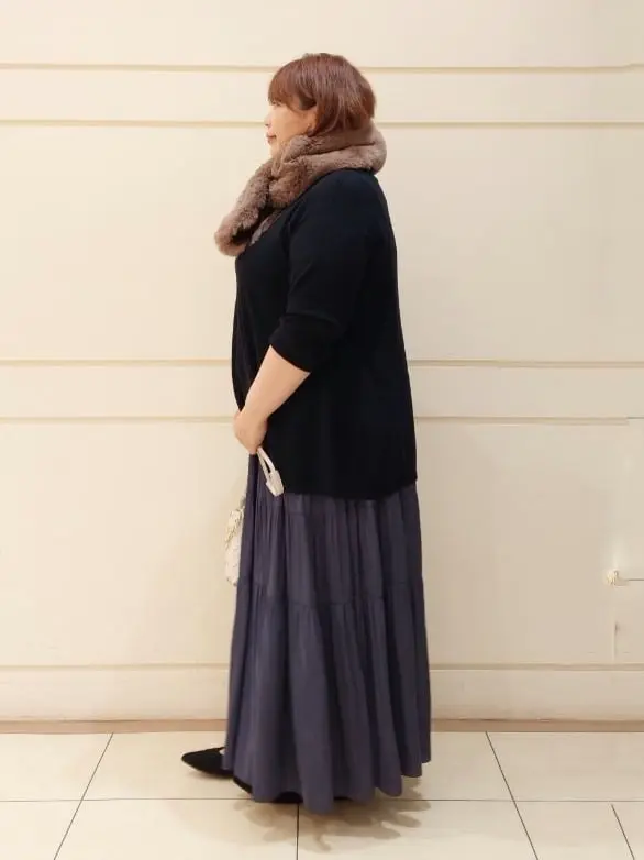 自由区 L 藤原 コーディネート画像