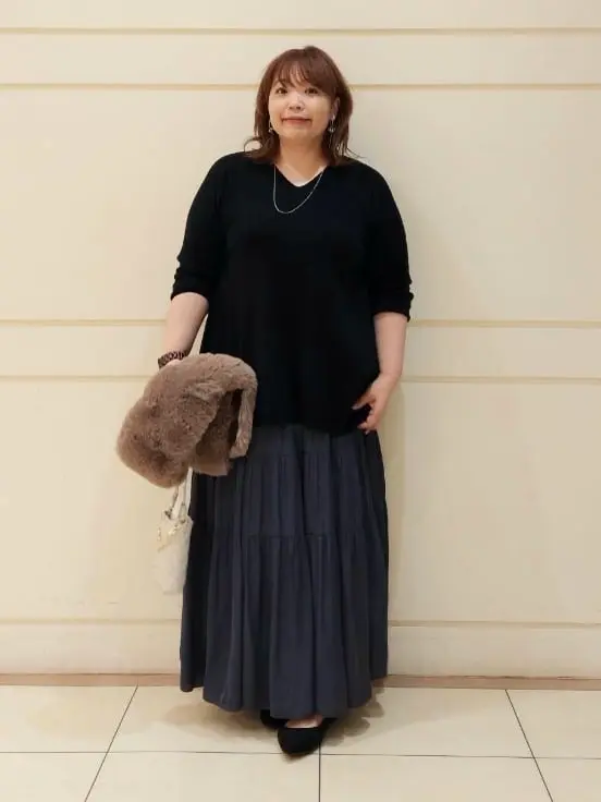 自由区 L 藤原 コーディネート画像