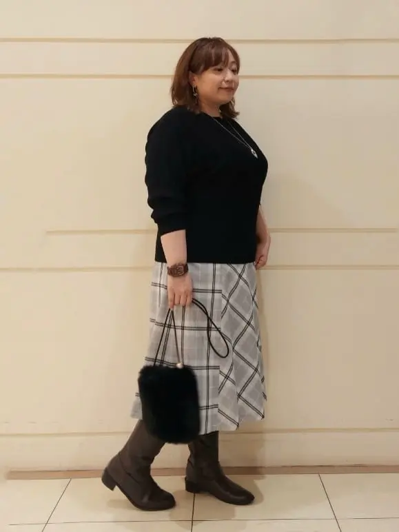 自由区 L 藤原 コーディネート画像