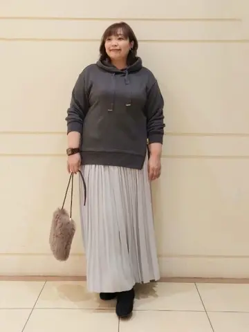 自由区 L 藤原 コーディネート画像