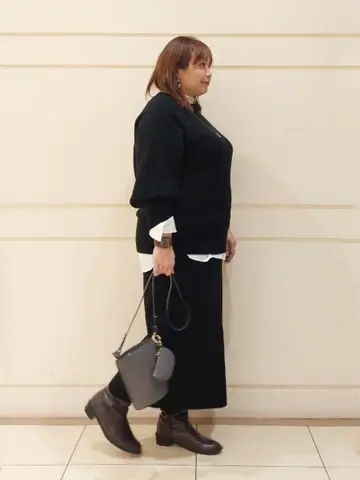 自由区 L 藤原 コーディネート画像