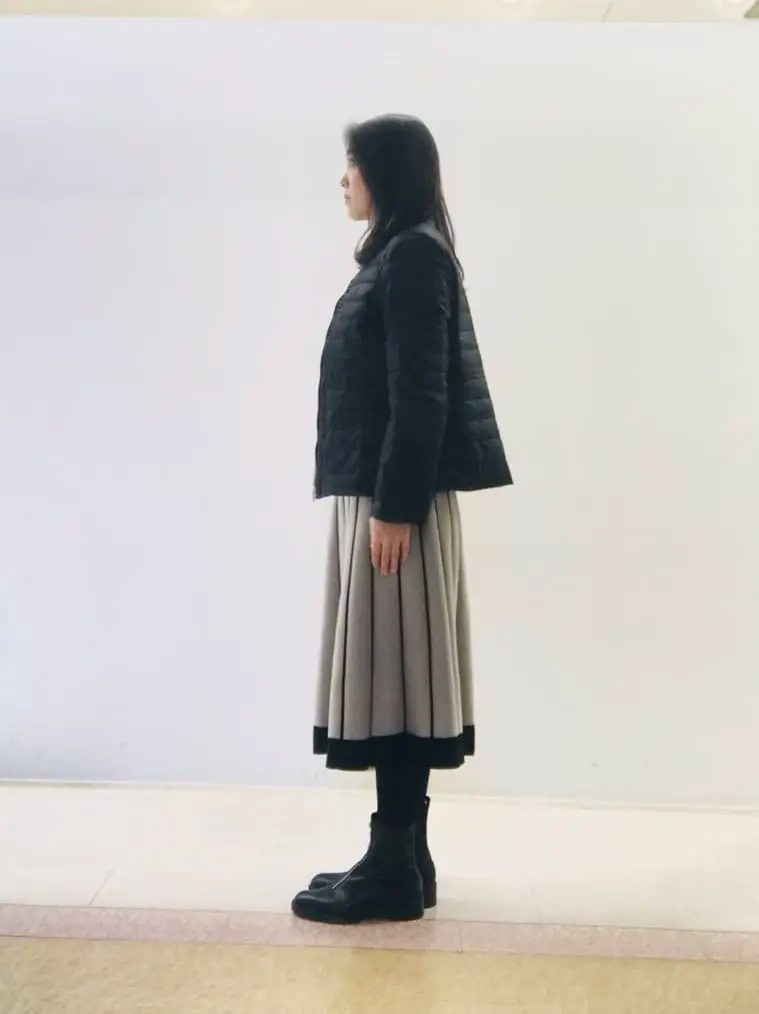 自由区 L スタッフ コーディネート画像