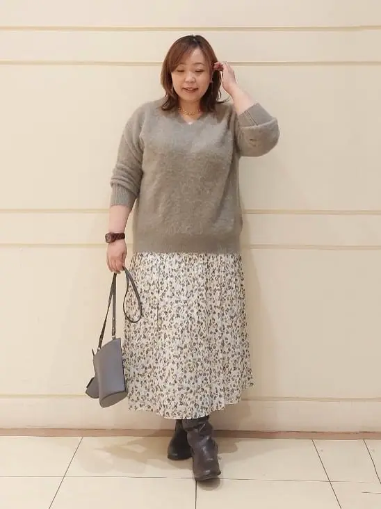 自由区 L 藤原 コーディネート画像