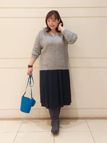 自由区 L 藤原 コーディネート画像