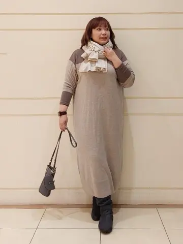 自由区 L 藤原 コーディネート画像