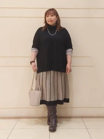 自由区 L 藤原 コーディネート画像