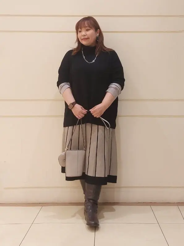 自由区 L 藤原 コーディネート画像