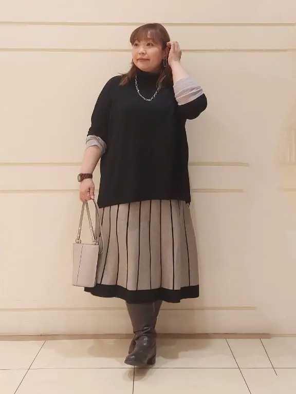 自由区 L 藤原 コーディネート画像