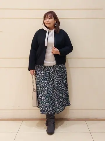 自由区 L 藤原 コーディネート画像