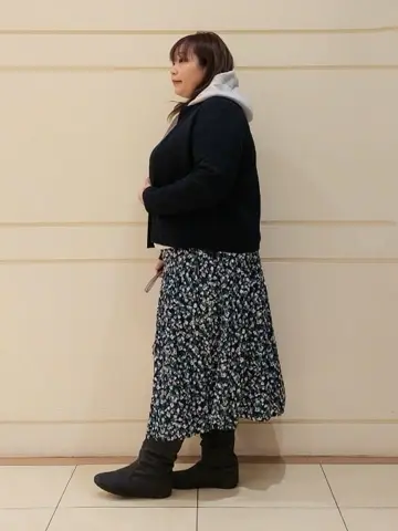 自由区 L 藤原 コーディネート画像